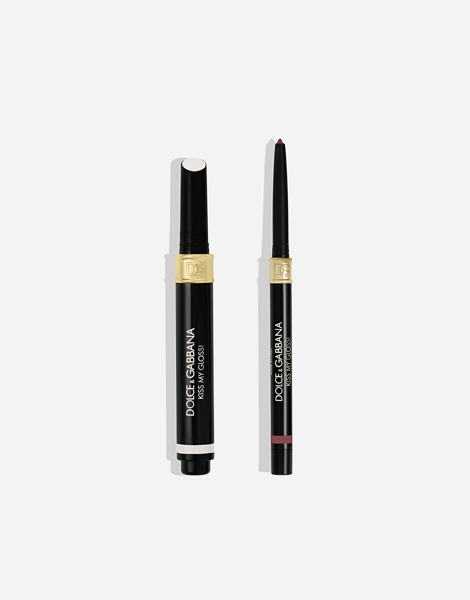 Doplnky Dolce & Gabbana Dolce & Gabbana Lip Kit, Burgundy Liner, and Transparent Pink Gold Duochrome Gloss Rôznofarebný | MKUPLIP0016V0003, 0