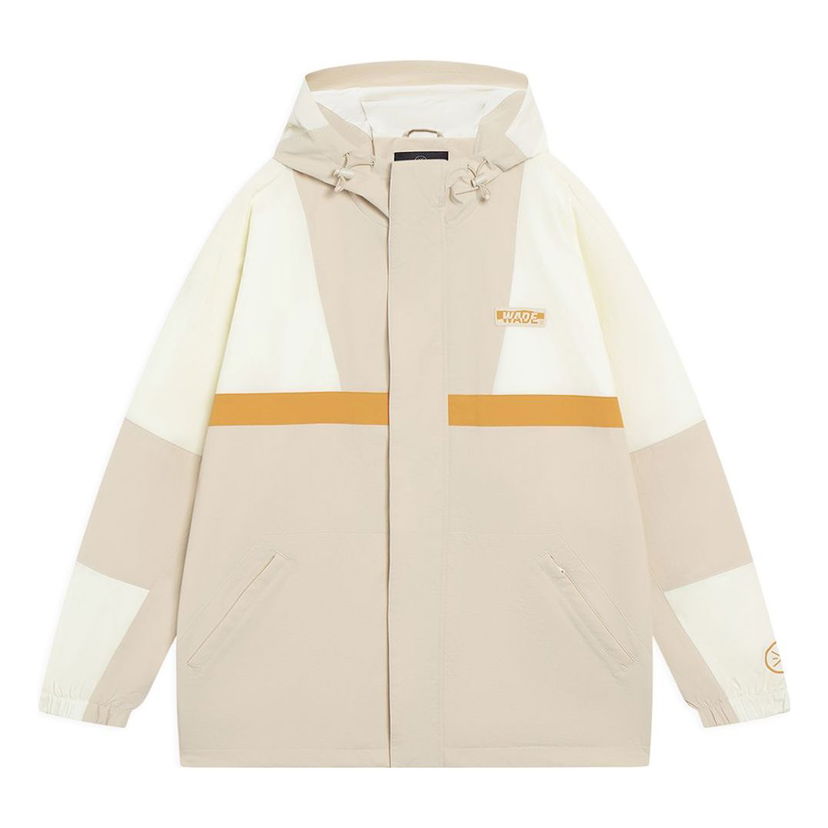 Vetrovka Li-Ning Way Of Wade Graphic Windbreaker Béžová | AFDT085-7