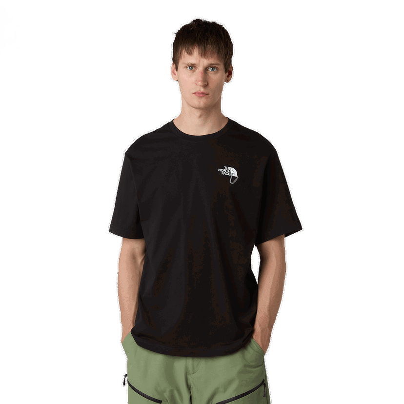 Tričko The North Face The North Face Explore Carabiner Relaxed Short Sleeve T-Shirt Čierna | NF0A8F2HJK31