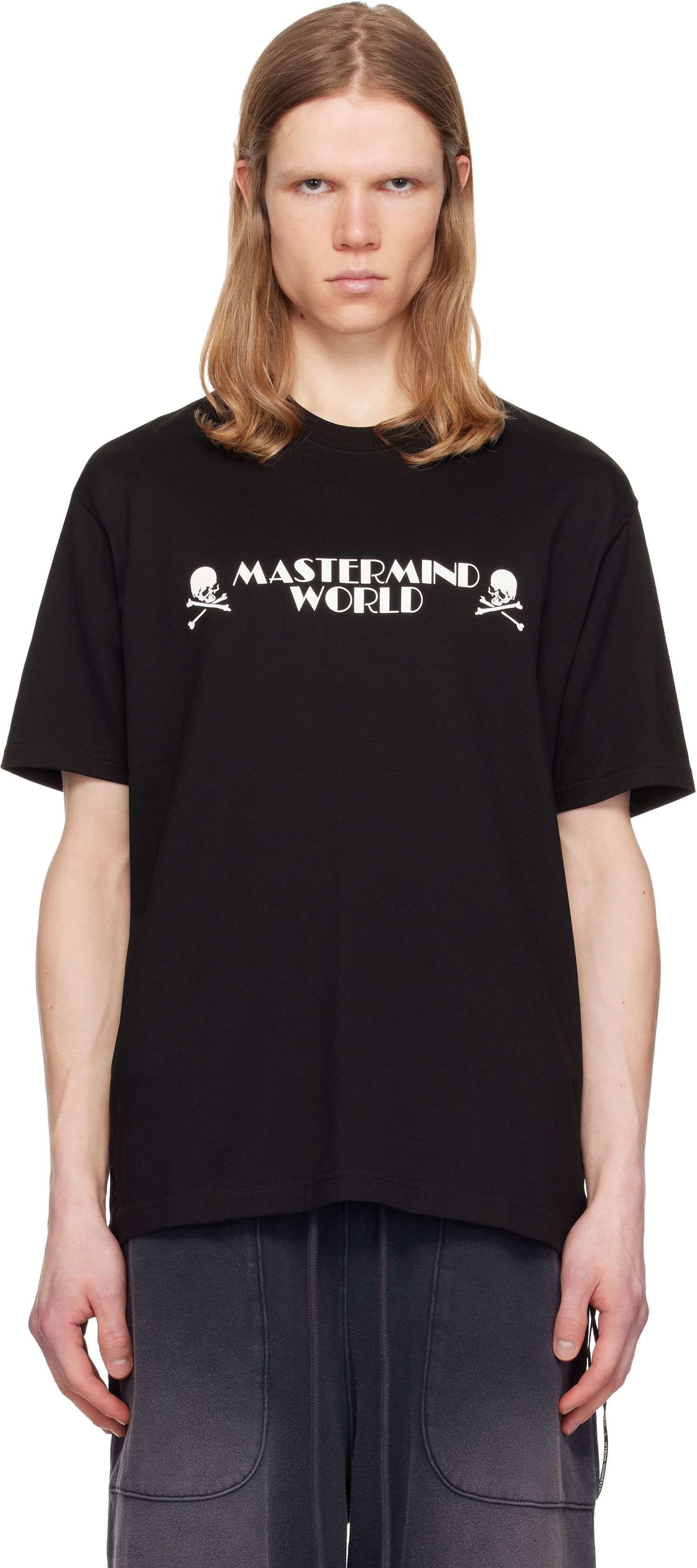 Tričko Mastermind WORLD Mastermind World Pop Logo T-Shirt Čierna | MW25S14-TS067-021, 0