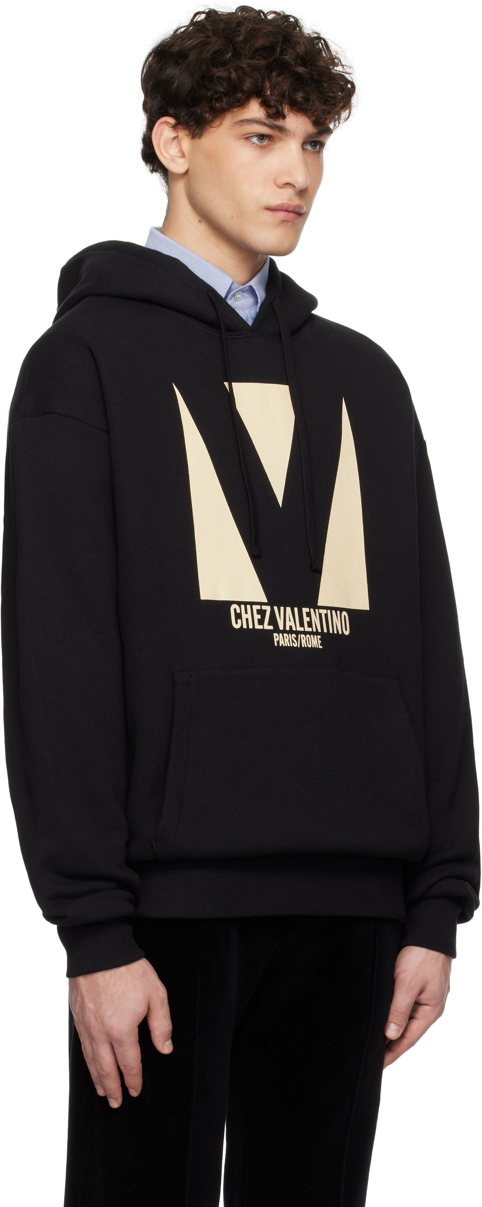 Cotton Hoodie With Print