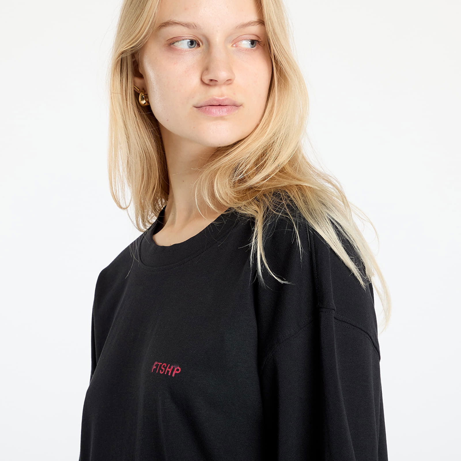 FTSHP Metal Glass Box Longsleeve Tee UNISEX Black XS