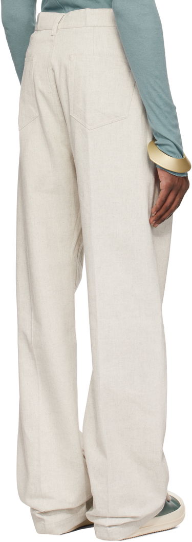 Nohavice Rick Owens Rick Owens Hollywood Geth Jeans Béžová | RU01E5333 DRD, 2
