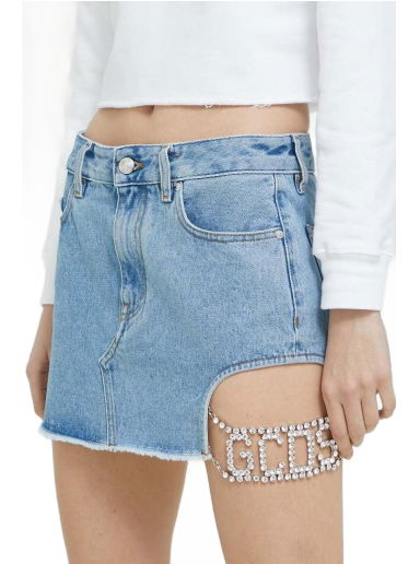 Sukňa GCDS Jeans Mini Skirt Modrá | SS23W620206