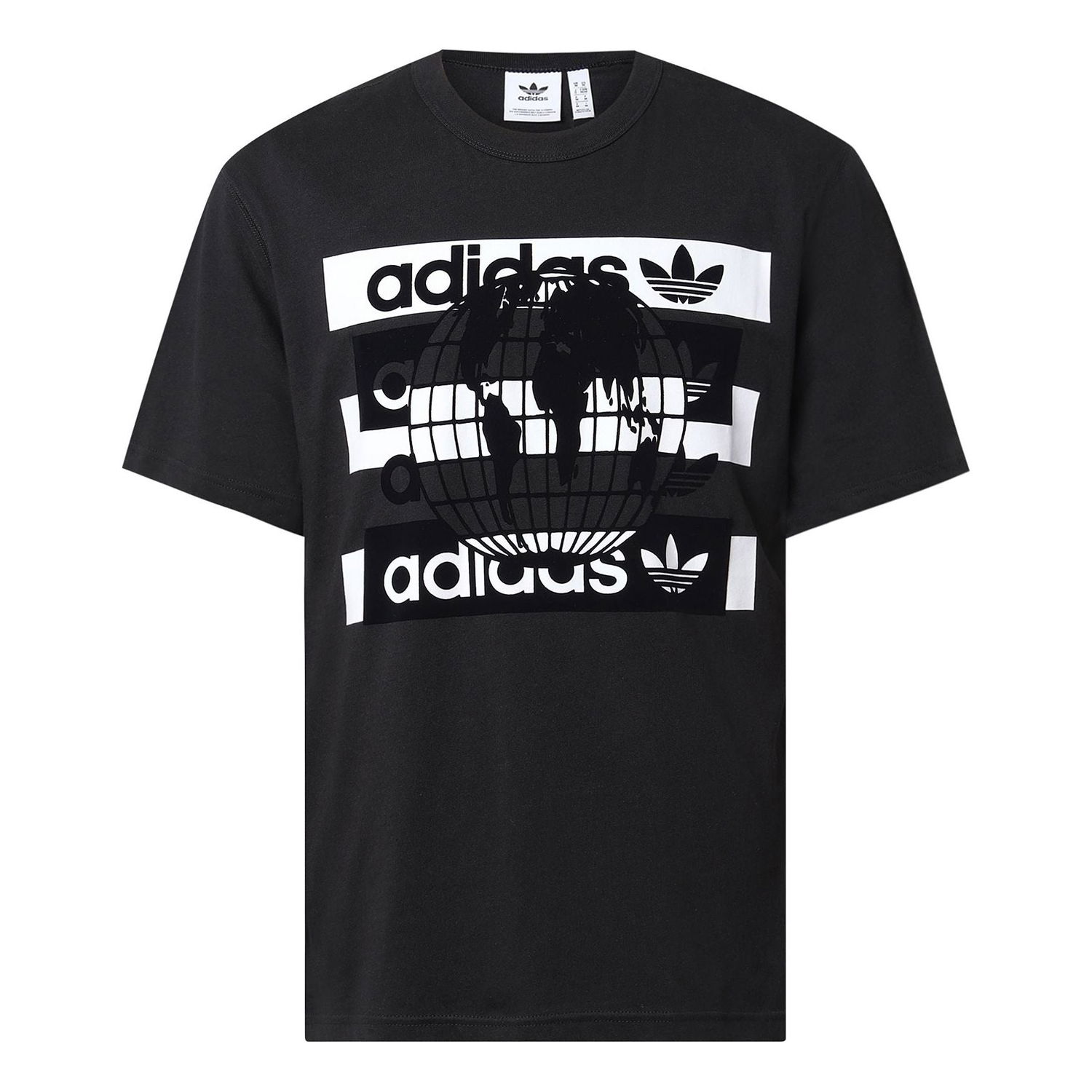 Tričko adidas Originals Originals Logo Graphic Short Sleeve T-Shirt Čierna | FM2253, 0