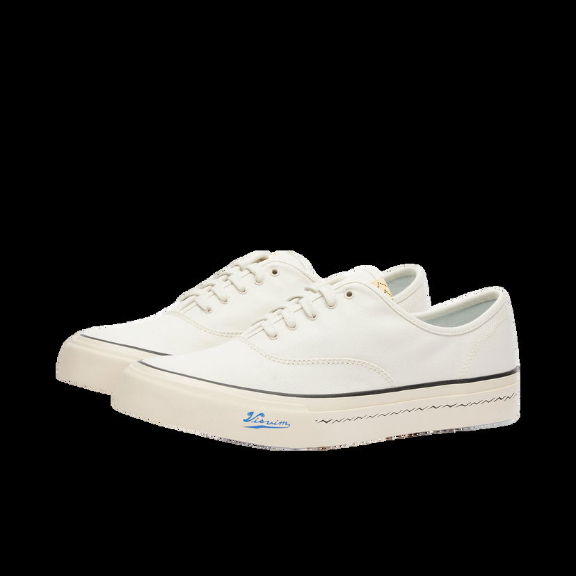 Tenisky a topánky visvim Logan Deck Lo Canvas Biela | 124101001004-WHT