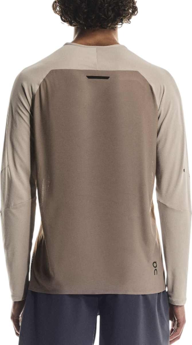 Tričko On Running Performance Long-Sleeve T-Shirt with DRYTEC Béžová | 1me10243153, 1