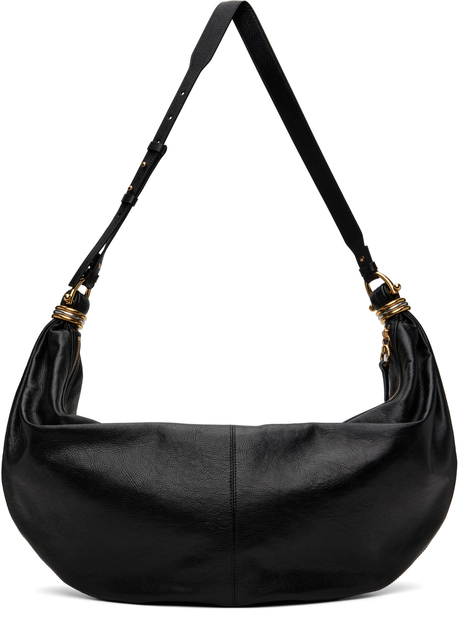 Taška cez rameno CHLOÉ Large Bracelet Bag Čierna | CHC24AS610N72, 0