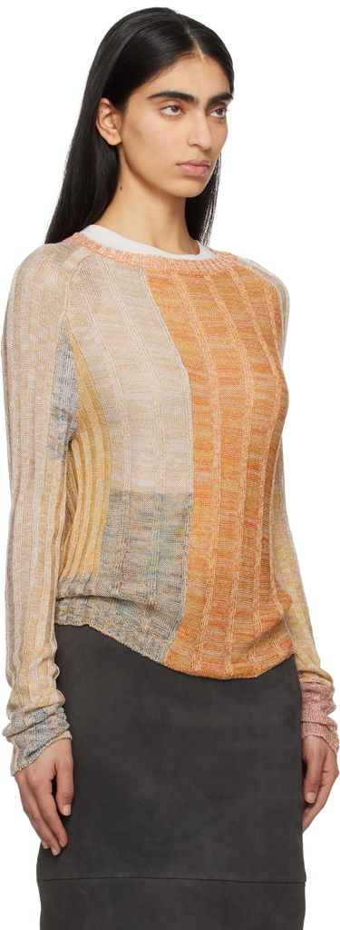 Sveter Eckhaus Latta Eckhaus Latta Symphony Knit Sweater Oranžová | 8021-EL-PS25-R -, 1
