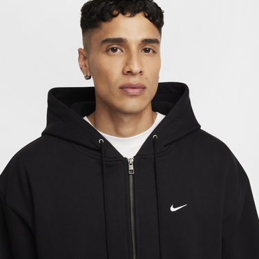 Mikina Nike Solo Swoosh Full-Zip Hoodie Čierna | FZ1165-010, 2