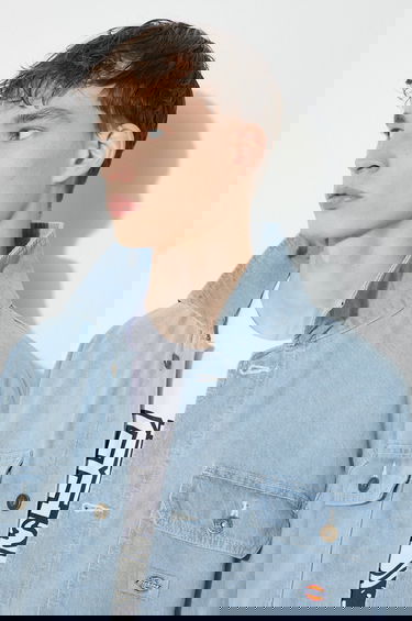 Bunda Dickies Madison Transitional Denim Jacket Modrá | DK0A4YER, 4