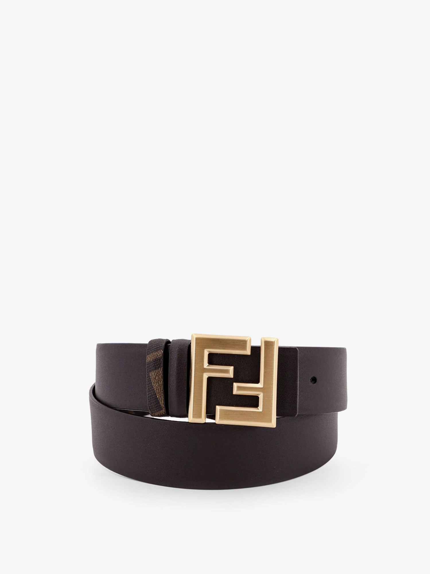 Opasok FENDI Fendi Reversible FF Buckle Belt Hnedá | 7C0541ASIWF1S9U, 1