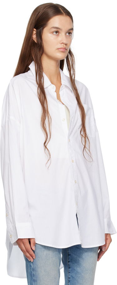 Košeľa R13 R13 Drop Neck Shirt Biela | R13W7469-001, 1