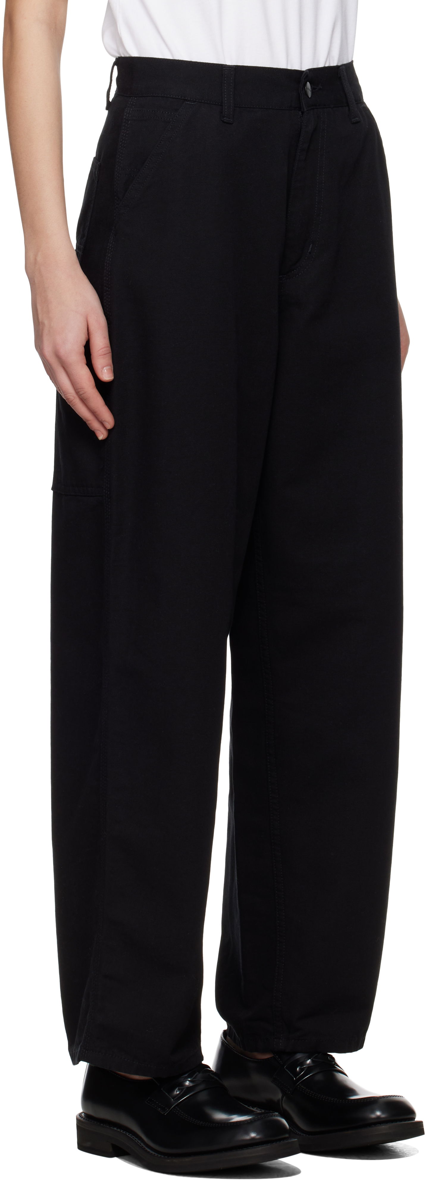 Nohavice Carhartt WIP Carhartt WIP Brandon Single Knee Trousers Čierna | I034880 8902, 1