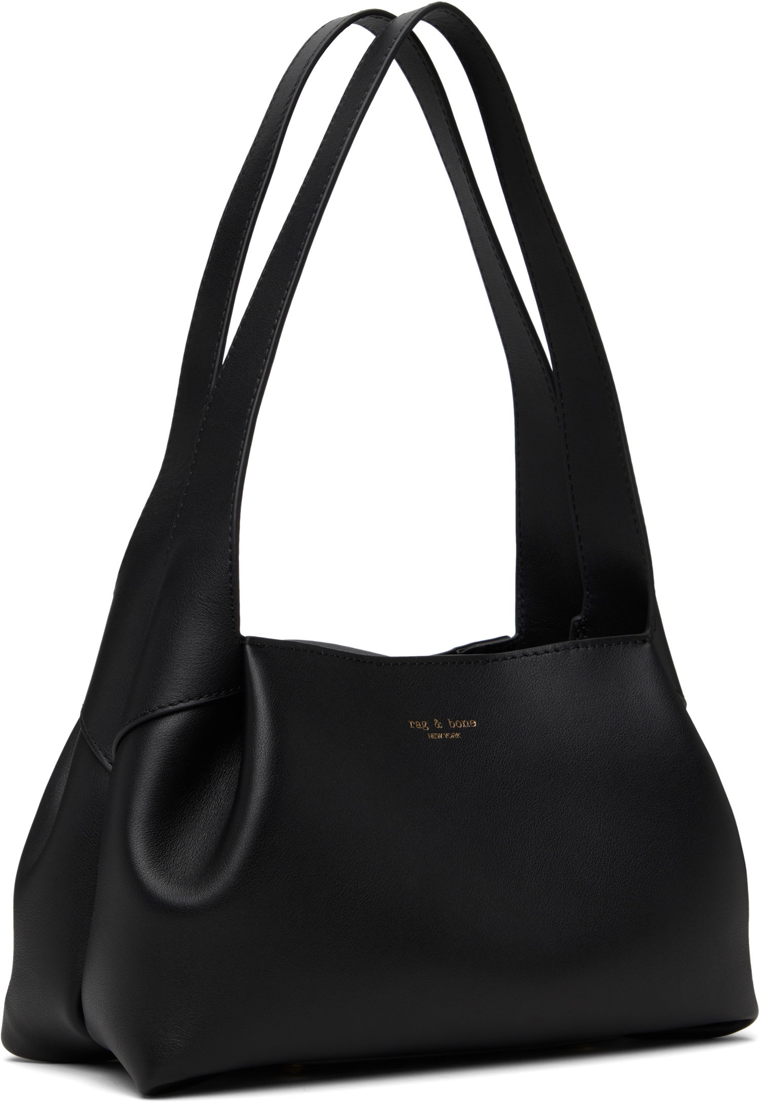 Kabelka rag & bone Rag & Bone Slade Calf Leather Shoulder Bag Čierna | LE101108, 1