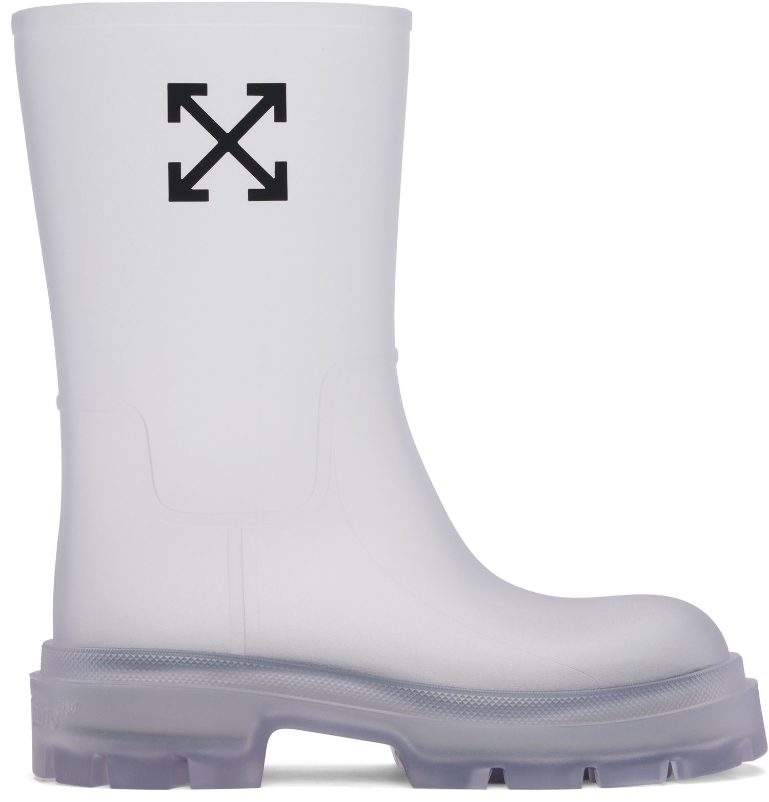 Pláštenka Off-White Off-White Arrow Reboot Boots Biela | OMIE00BS25MAT0027910, 0