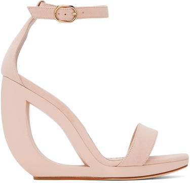 Starostlivosť o obuv Manolo Blahnik Manolo Blahnik Rocar Wedge Sandals Ružová | 422-1450, 0