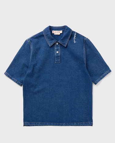 Polo tričko Marni Marni Denim Polo XL Modrá | POJU0001S0-BDB60, 0