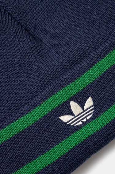 Kulicha adidas Originals Beanie With Green Stripes Modrá | JL9569.M, 1