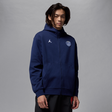Mikina Nike Paris Saint-Germain Full-Zip Fleece Hoodie Navy | HQ2198-492, 3
