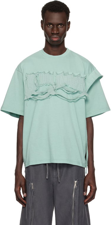 Tričko Ottolinger Ottolinger Distressed Oversized T-Shirt Zelené | 115-102315-01, 0