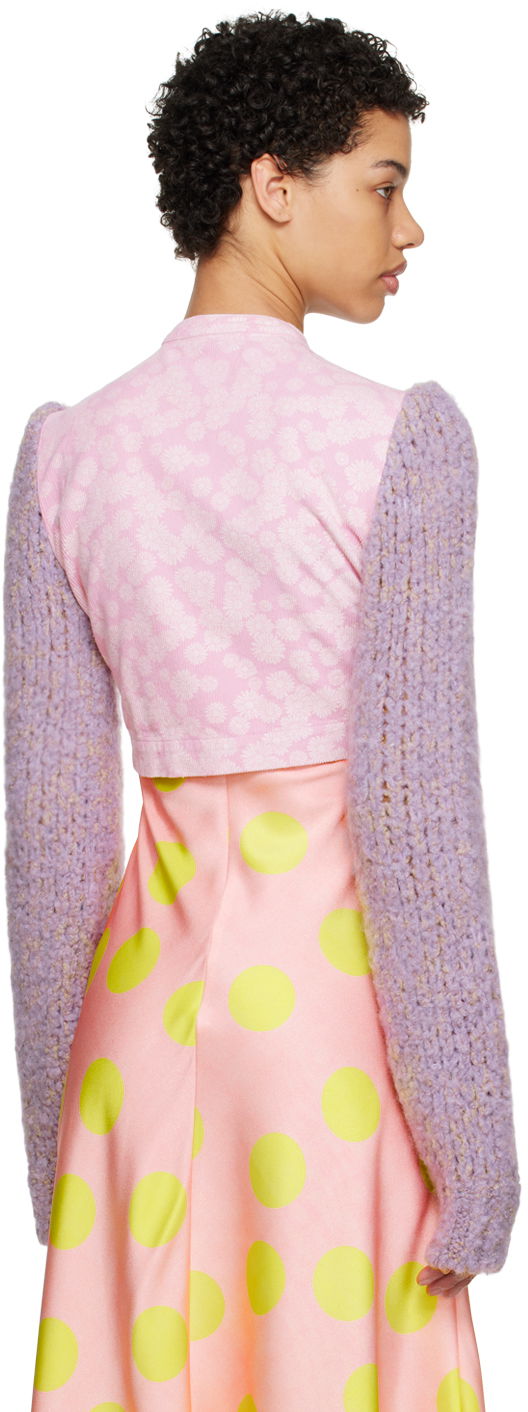 ERL Floral Cropped Jacket
