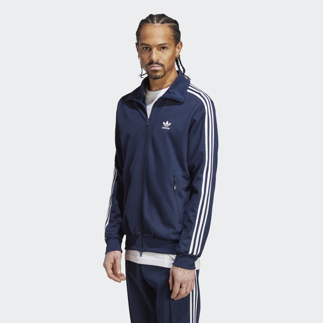 Bunda adidas Originals Adicolor Classics Beckenbauer Track Jacket Navy | IA4776, 0