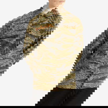Košeľa Maharishi Maharishi Tiger Camo Advisor's Shirt Zelené | 6077-GLD, 2