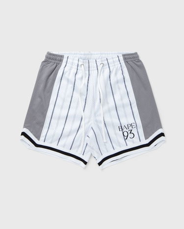 Šortky BAPE Reversible Relaxed Fit Mesh Shorts Biela | 001SPL301325MWH, 0