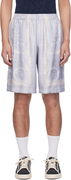 Versace 'La Coupe des Dieux' Silk Shorts