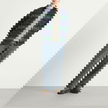 Košeľa Portuguese Flannel Cabin Flannel Check Shirt Rôznofarebný | AW25018-NVG, 4