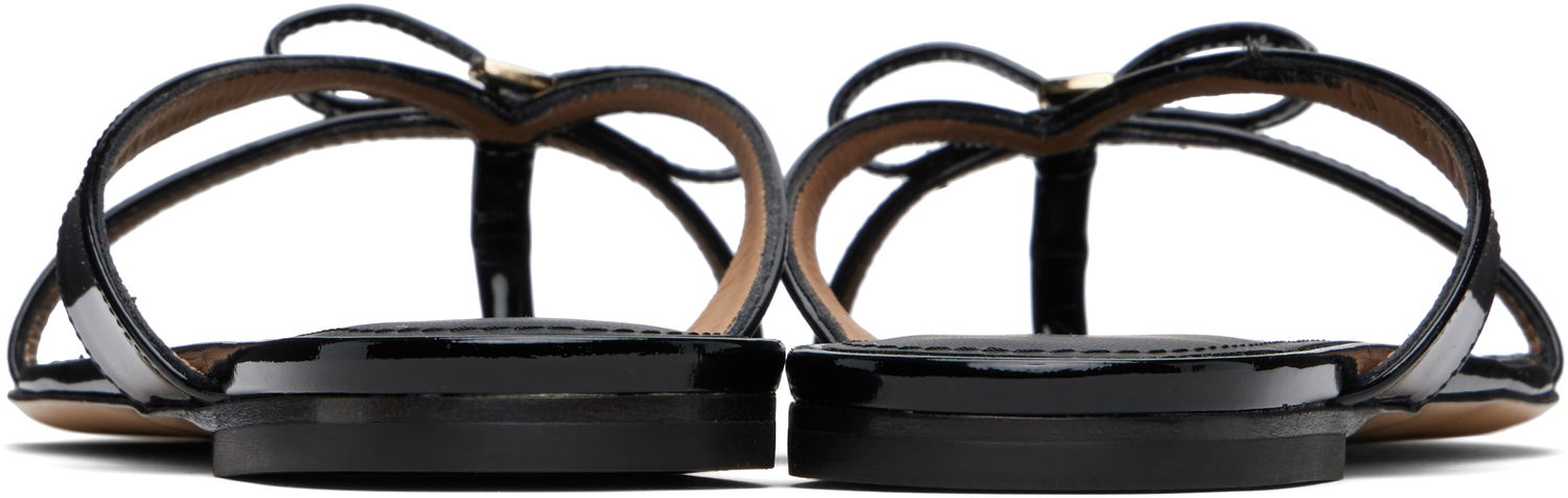 Doplnky FERRAGAMO Ferragamo Thin Bow Sandals Čierna | 782937, 1