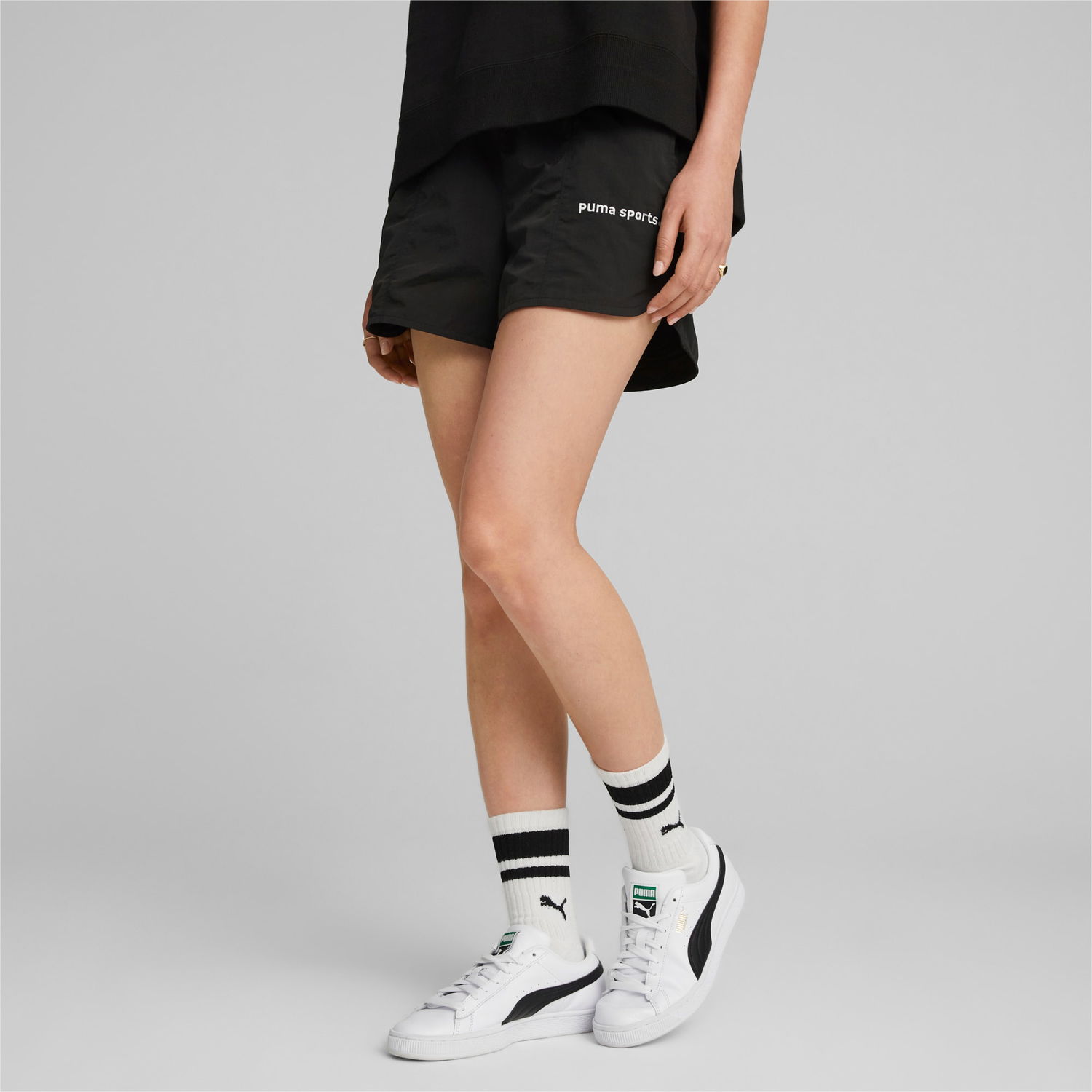 Šortky Puma TEAM Shorts Čierna | 539005_01, 1