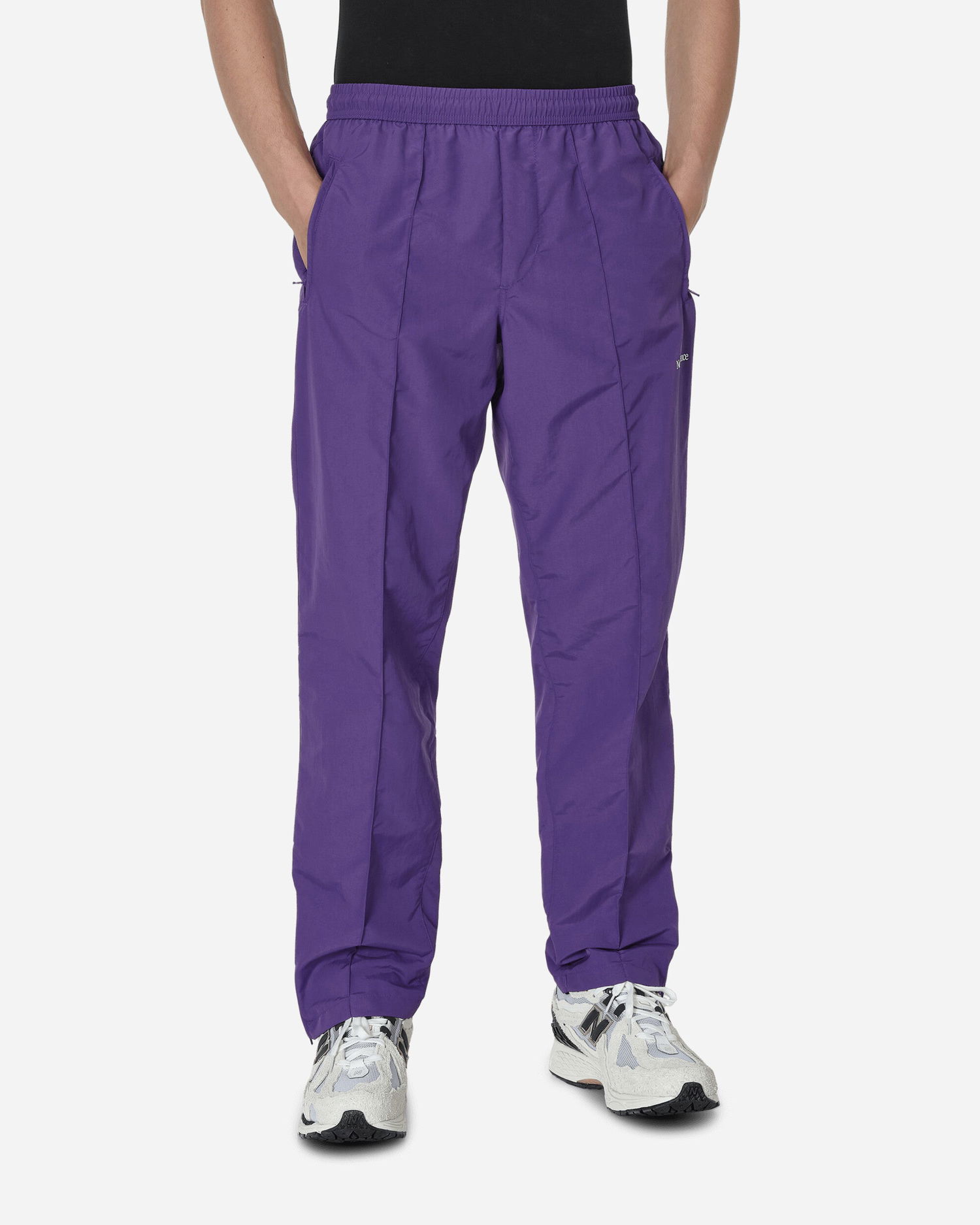Nohavice New Balance Made in USA Woven Pant Fialová | MP31541-PRP, 1