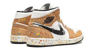 Tenisky a topánky Jordan Air Jordan 1 Mid SE "Brushstroke" GS Rôznofarebný | DA8006-100, 1