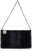 Stella McCartney Falabella Brushed Velvet Chain Pochette