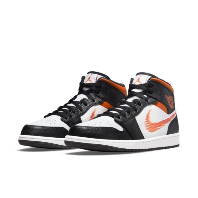 Tenisky a topánky Jordan Air Jordan 1 Mid "Zig Zag Swoosh" Oranžová | DN4929-100, 1