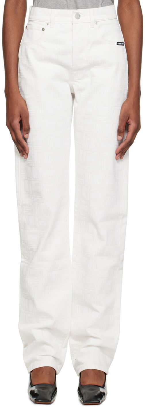 Džínsy VETEMENTS Monogram Jeans Biela | VL14PA300W, 0