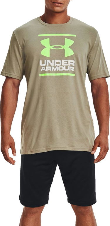 Tričko Under Armour T-Shirt GL FOUNDATION Short Sleeve Zelené | 1326849-037, 2