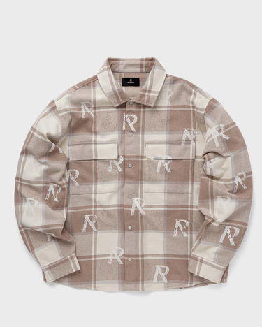 Košeľa Represent Clo Represent ALL OVER INITIAL FLANNEL SHIRT Béžová | MLM216-426, 2