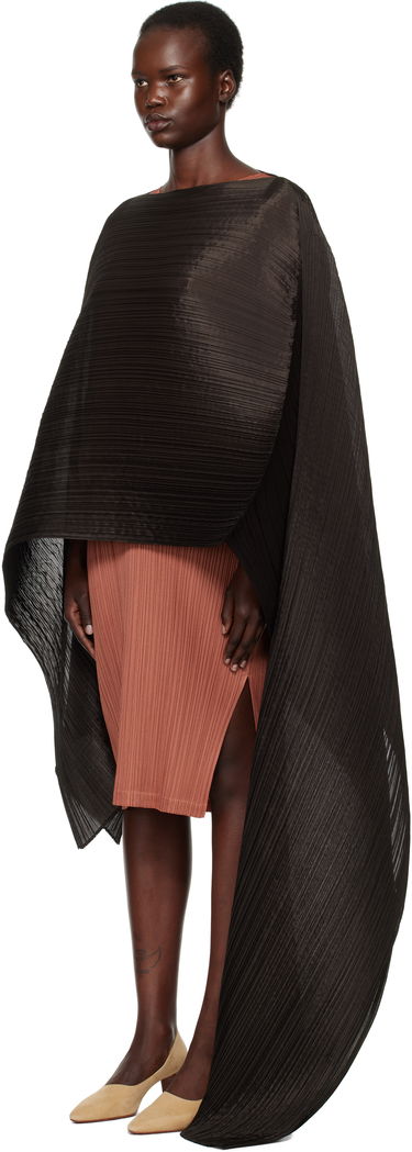 Šál Pleats Please Issey Miyake Pleats Please Issey Miyake Madame-T December Pleated Stole Čierna | PP49AD231, 3