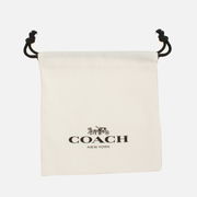 Round Stud Earrings with Logo