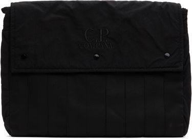 Taška cez rameno C.P. Company C.P. Company Herringbone Logo Messenger Bag Čierna | 18CMAC055A-005349G, 0