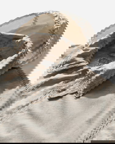 Bunda Cav Empt CAV EMPT Washed Cotton Light Zip Jacket Béžová | CES28JK14 BEIGE, 3