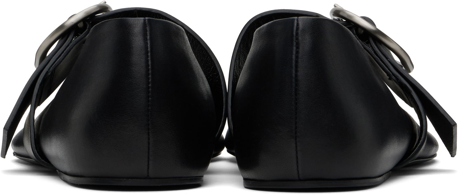 Tenisky a topánky Jil Sander Jil Sander Buckle Ballerina Flats Čierna | J15WZ0031_P8175, 1