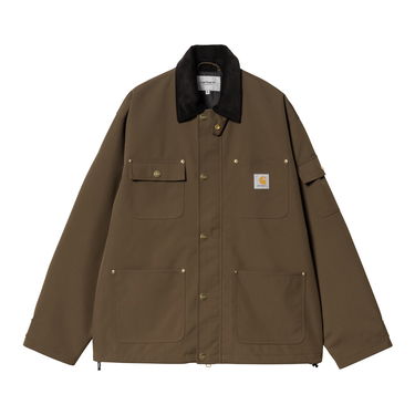 Bunda Carhartt WIP Corduroy Collar Chore Coat Zelené | I034424_19, 0