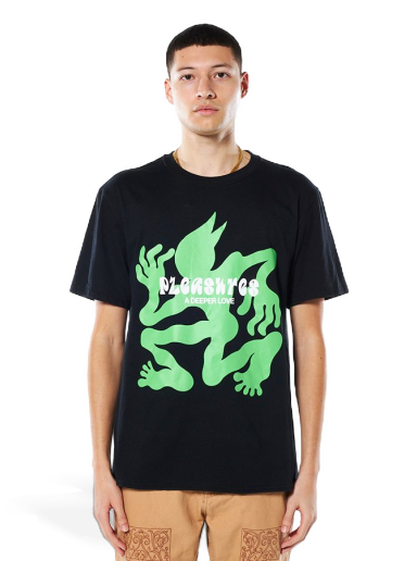 Tričko Pleasures BPMS Tee Čierna | P22SP042-BLACK