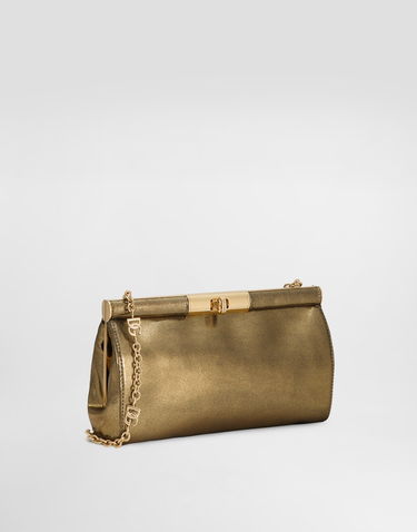 Taška cez rameno Dolce & Gabbana Shoulder Bag Metalická | BB7620A573680997, 1