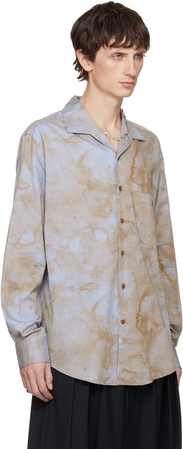 Košeľa Vivienne Westwood Vivienne Westwood Long Sleeve Camp Collar PJ Shirt with Stain Print Rôznofarebný | 35010023-LI002V-, 1