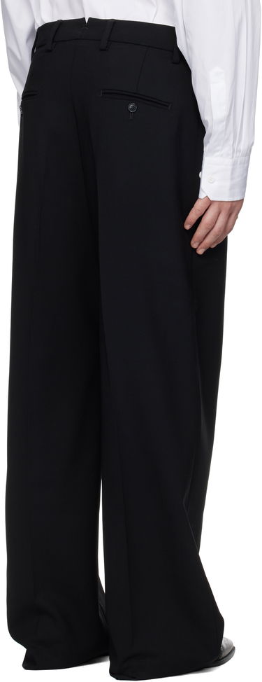 Nohavice VETEMENTS Tailored Wide-Leg Trousers Čierna | UA66PA400B, 2